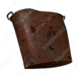 Rusty bucket in Breathedge 2